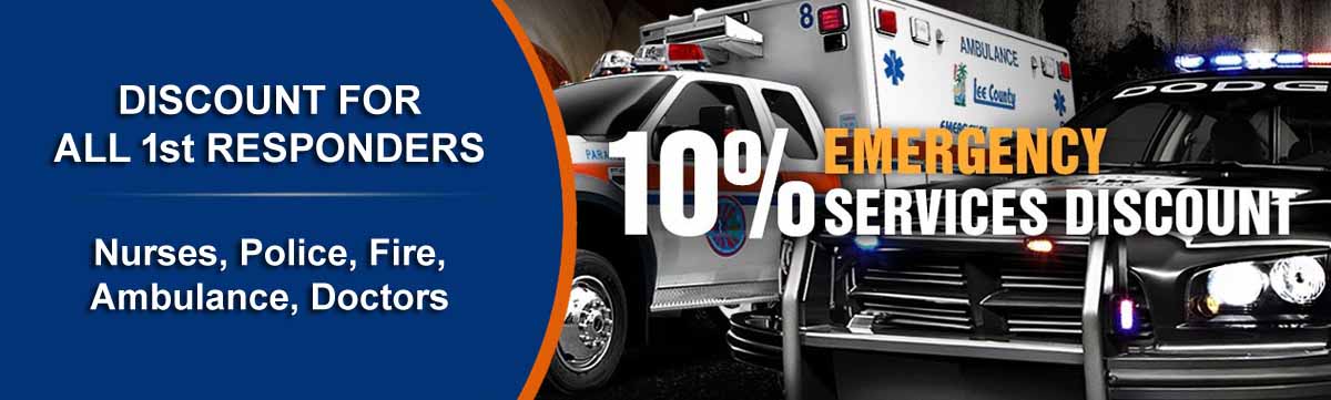 10% Discount For First Responders